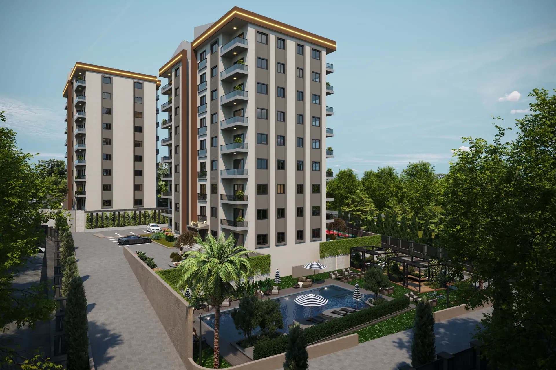 Cadde Konutları — a6 proje görünümü
