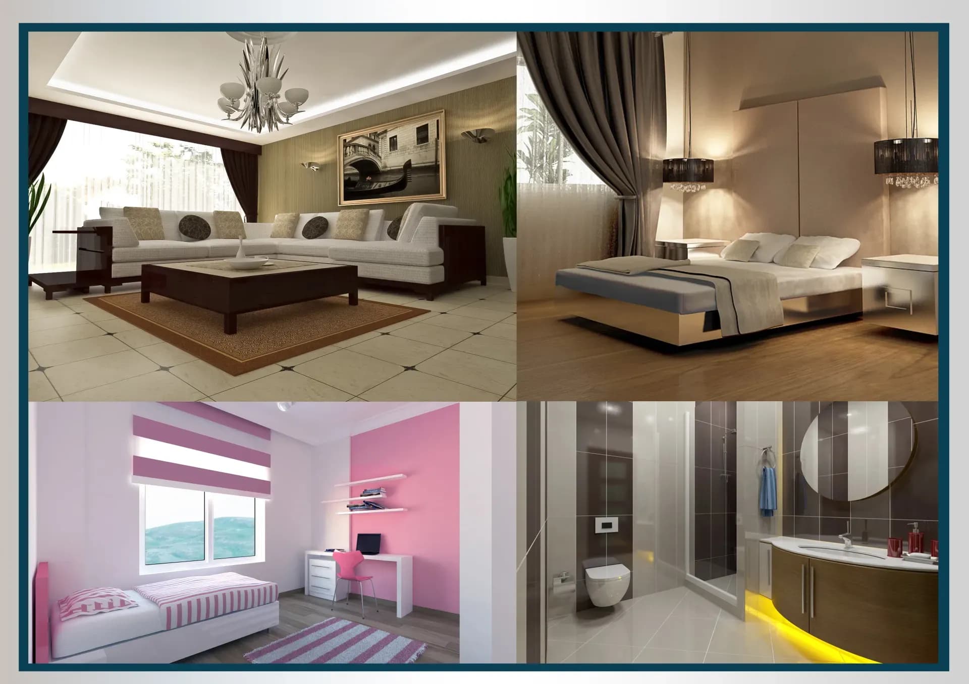 Deniz Concept — 2 proje görünümü