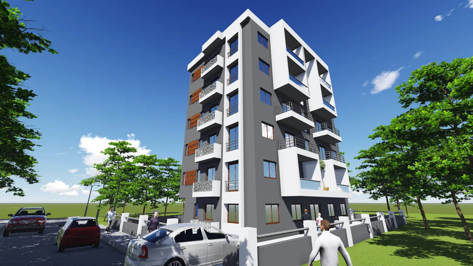 Metro Apartmanı — 3 proje görünümü
