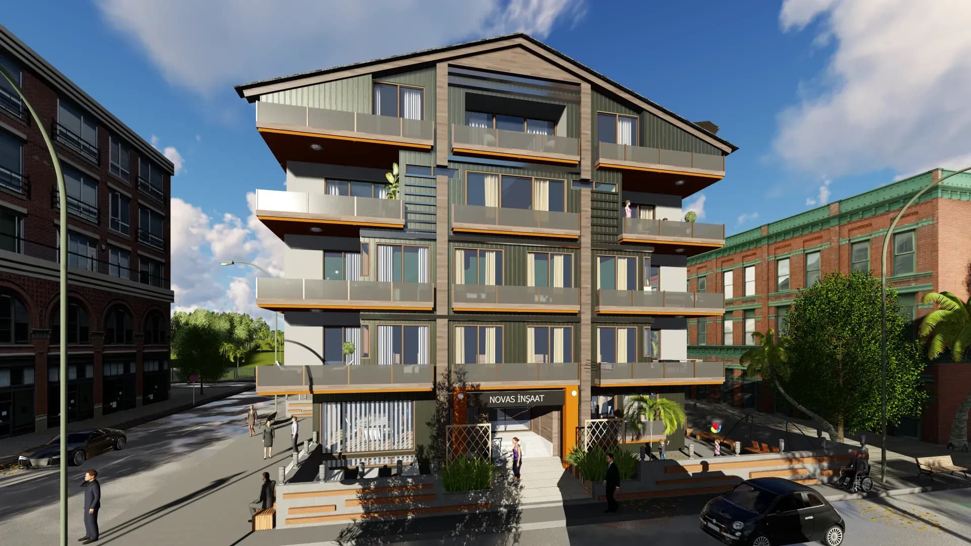 Uluğ Apartmanı — 2 proje görünümü